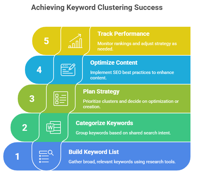 How to Do Keyword Clustering Step by Step visual selection