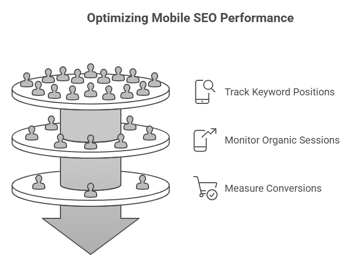 Measuring Mobile SEO Performance - visual selection