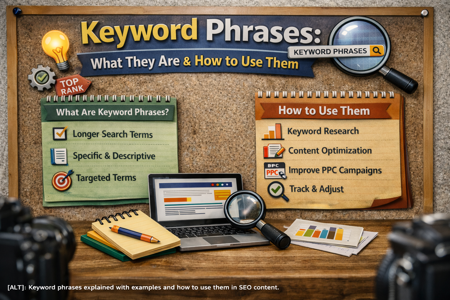 Keyword Phrases: What They Are & How to Use Them 2 Keyword phrases explained with examples and how to use them in SEO content