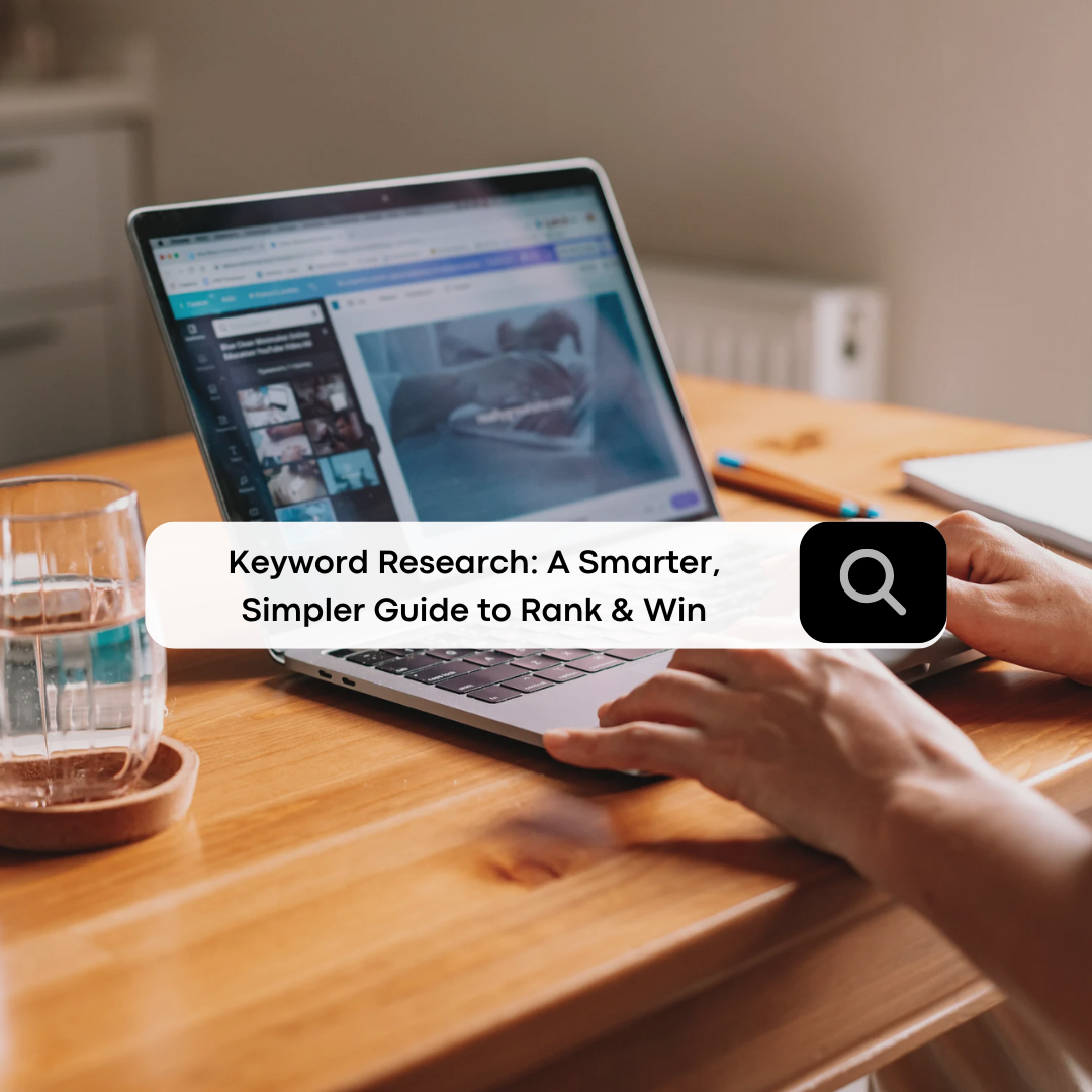 Beige Simple Search Bar Instagram Post