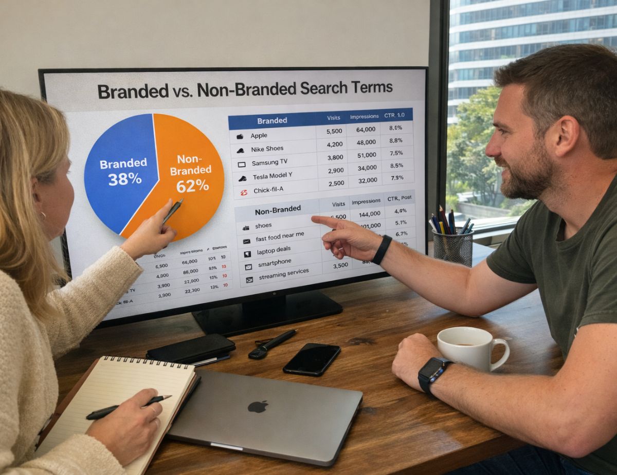 Branded vs. Non-Branded Search Terms: Which Should You Target? 2 Branded vs. Non-Branded Search Terms Comparison for SEO Strategy