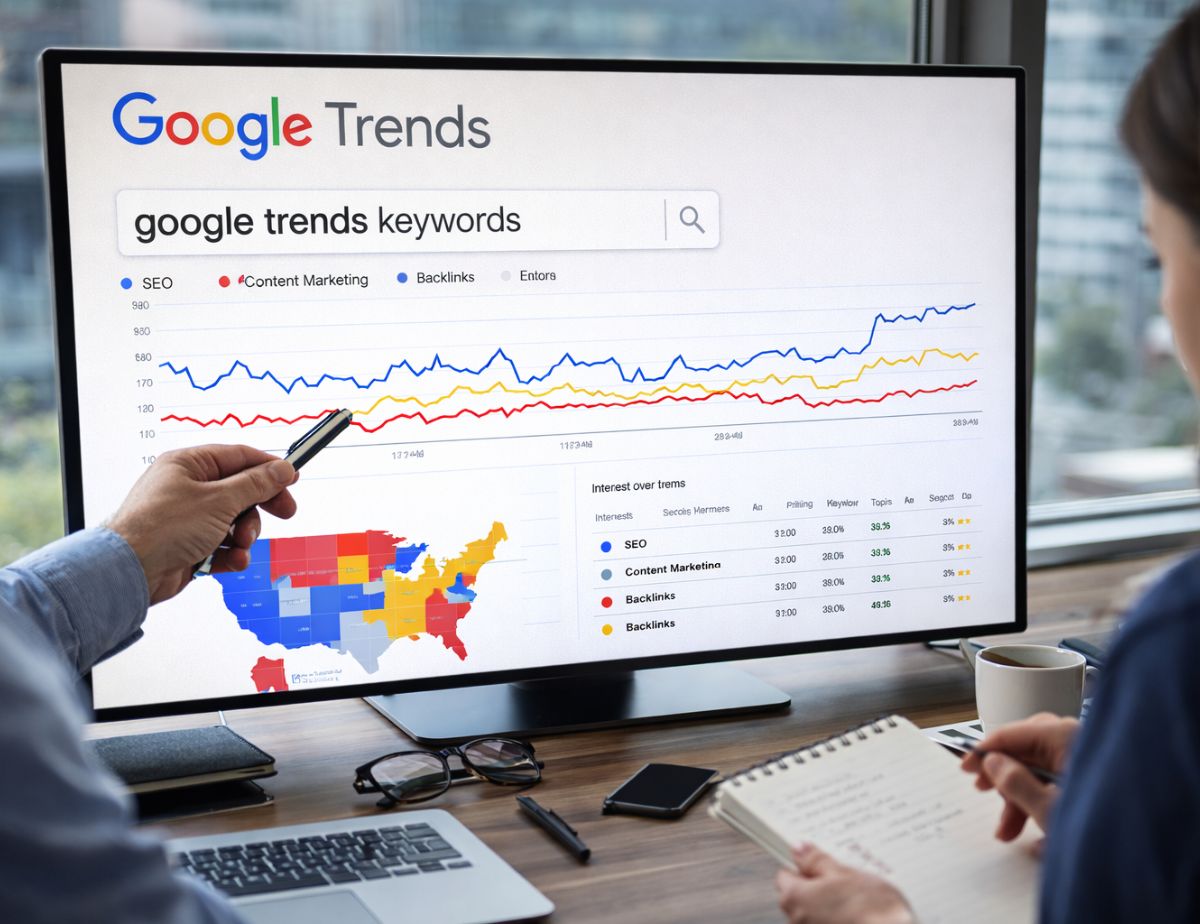 Google Trends Keywords Analysis for SEO and Content Strategy
