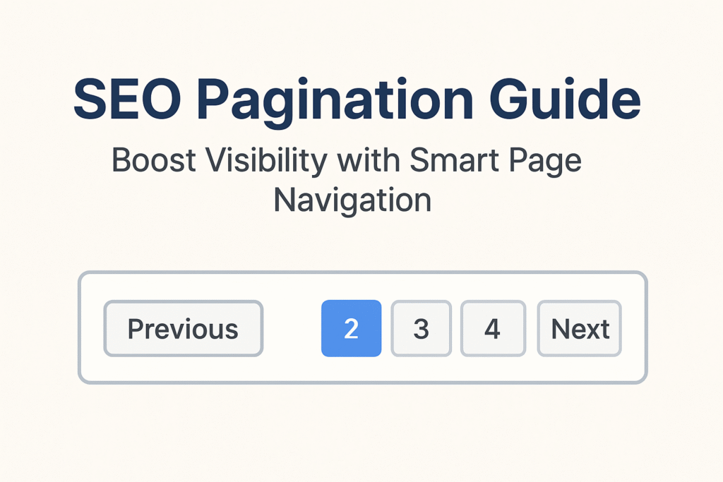 SEO Pagination Guide Overview