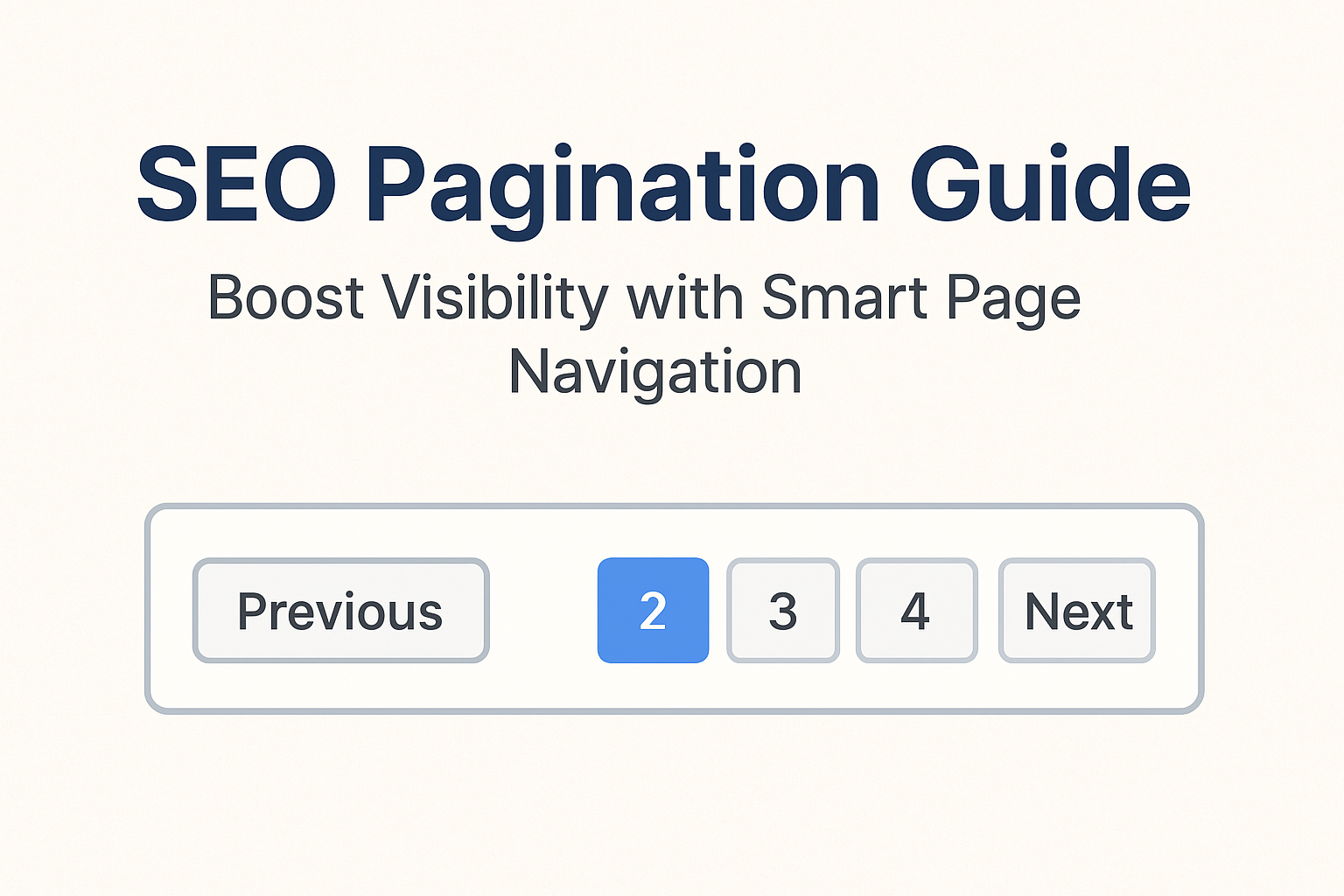 SEO Pagination Guide Overview