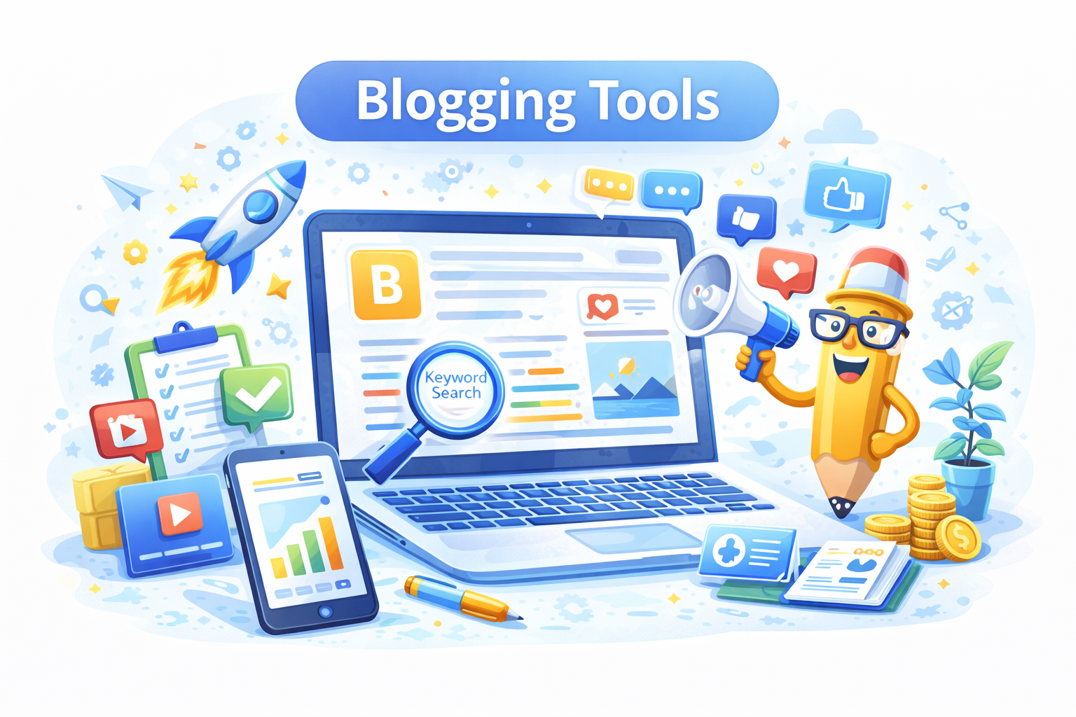 Best Blogging Tools to Create, Optimize & Grow Your Blog