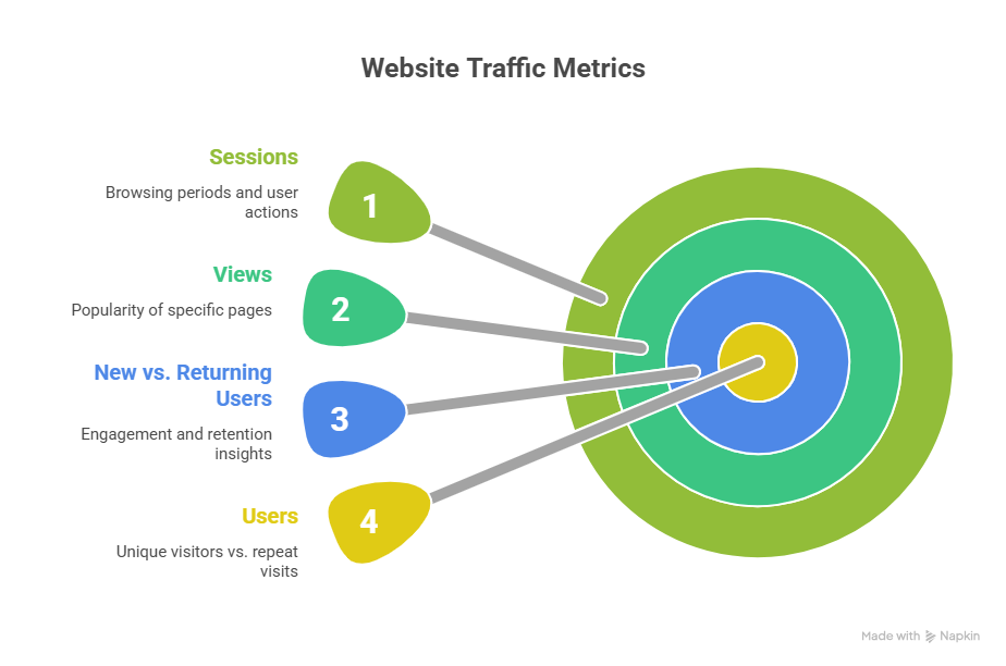 Website Traffic Metrics Key Data to Understand visual selection